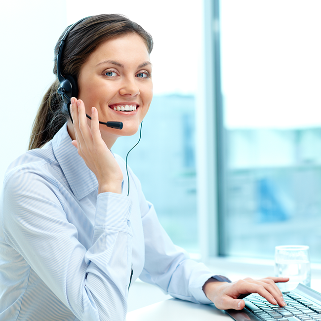 Travel customer support representative assisting clients with booking help